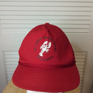 Vintage Bookbinders Philadelphia Leather Strapback Hat
