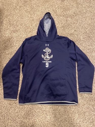 Navy Lacrosse Sweatshirt