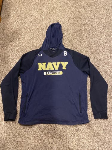 Navy Lacrosse Sweatshirt