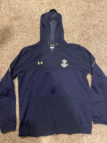 Navy Lacrosse Travel Gear Hoodie