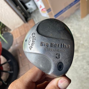 Callaway big Bertha steelhead wood n3 RCH graphite shaft