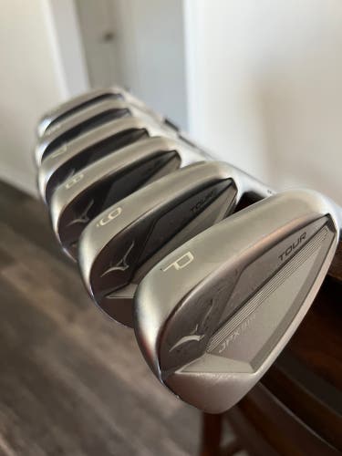 Men's Right Handed Extra Stiff Flex Steel Shaft JPX 919 Tour Iron Set