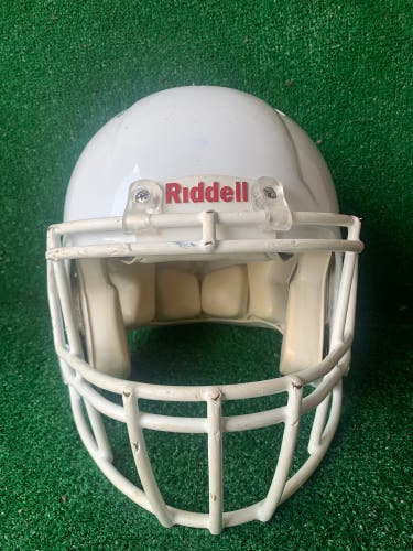 Adult Medium - Riddell Speed Football Helmet - White