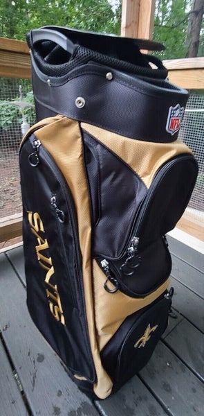 Team Effort New Orleans Saints Bucket III Cooler Cart Golf Bag