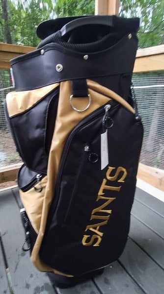 EXCELLENT** NFL New Orleans Saints Golf Bag