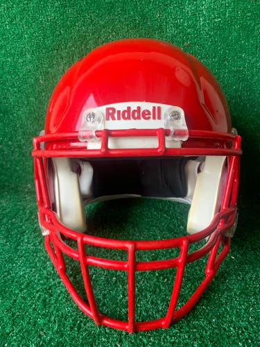 Adult Large - Riddell Speed Football Helmet - Red
