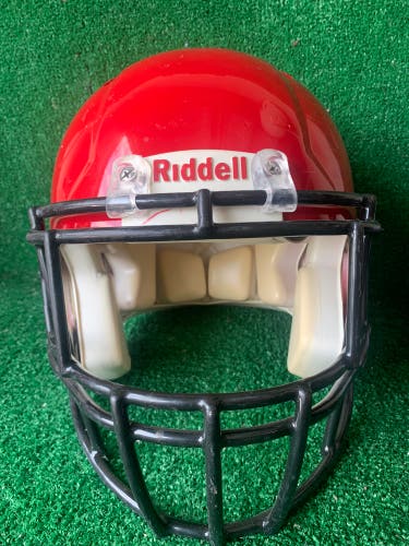 Adult Medium - Riddell Speed Football Helmet - Red