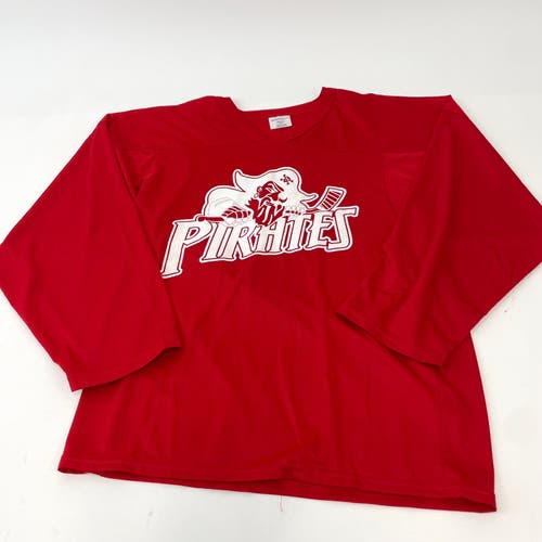 Used Red Pirates Practice Jersey | Size Adult Small