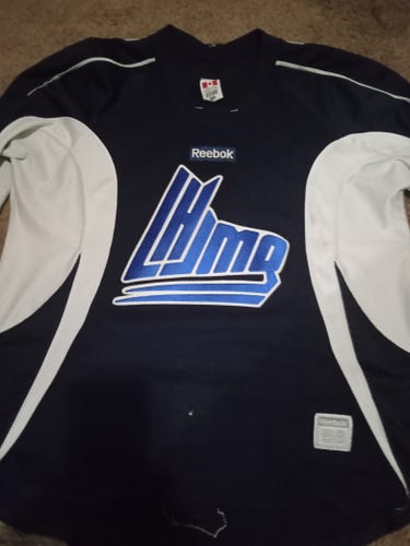 Blue Used Size 56 Reebok Jersey