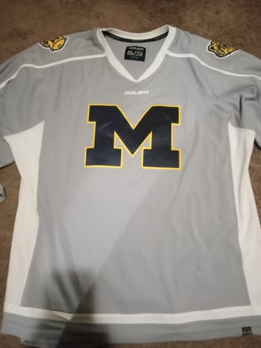 Gray Used XL Bauer Jersey