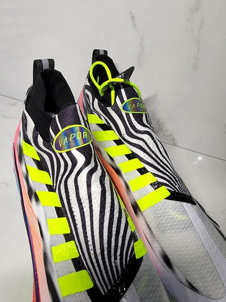 Nike Vapor Edge Elite 360 Football Cleats Zebra Stripes NEW  display picture 1