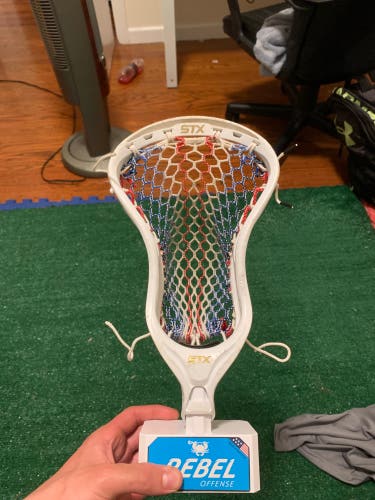 (Used) stx stallion 700 head comes with strung with limited edition Fourth of July ecd mesh