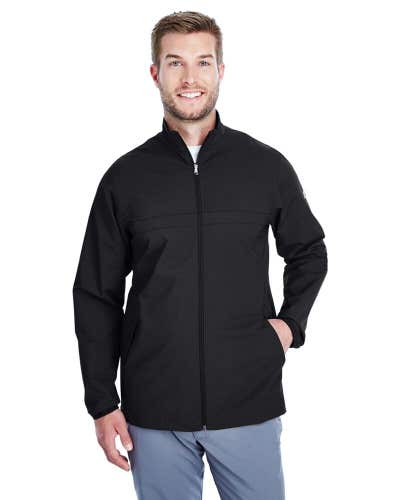 NWT Under Armour Men's Corporate Windstrike Jacket Black White Size Small