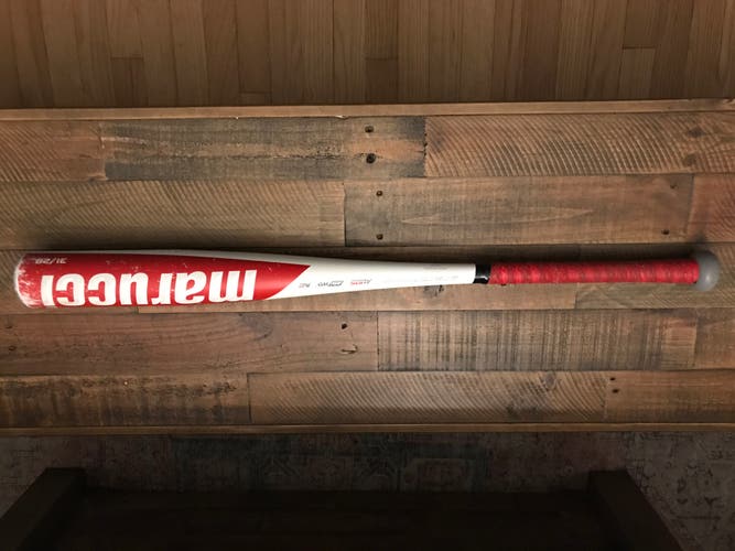 Used BBCOR Certified Marucci Alloy CAT 8 Bat (-3) 28 oz 31"