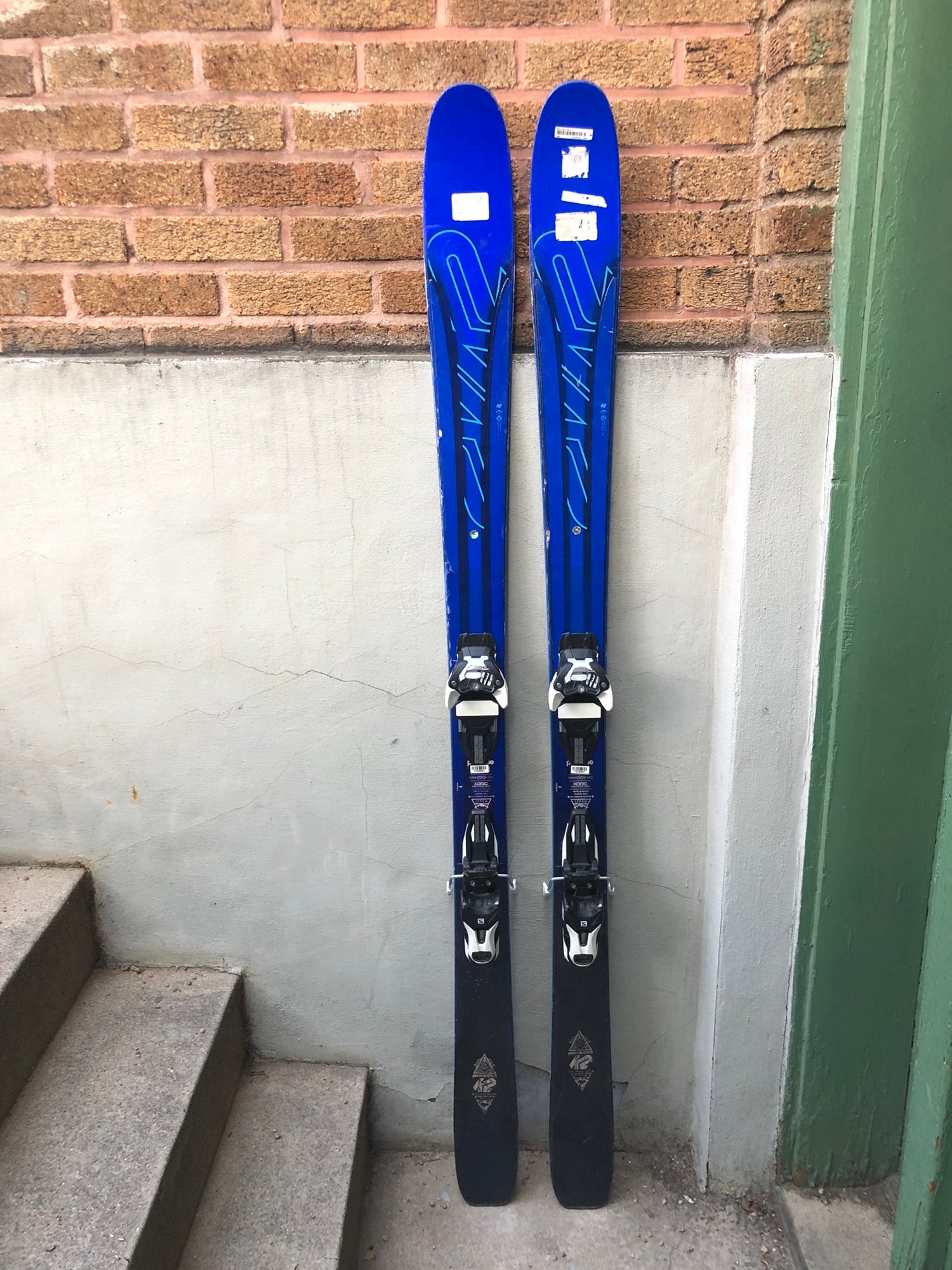 K2 Pinnacle 88 177cm with Adjustable Salomon Warden 11 Bindings