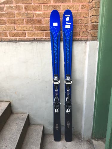 K2 Pinnacle 88 177cm with Adjustable Salomon Warden 11 Bindings