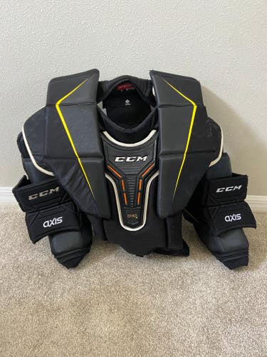 Used Large CCM Axis pro Goalie Chest Protector
