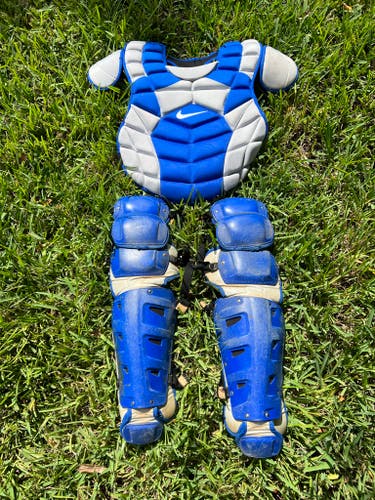 Nike Pro Catcher's Set - Dodger Blue & Gray