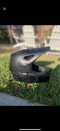 Used Small Fox Bike Helmet Rampage Full Face