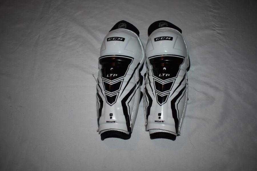 CCM LTP Hockey Shin Pads, 10 Inch - Great Condition!
