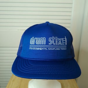 Vintage Drum Stix Environmental Samplings Tools Mesh Trucker Snapback Hat