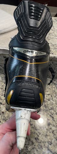 Senior Used Bauer Supreme One.9 Hockey Skates Extra Wide Width Size 10