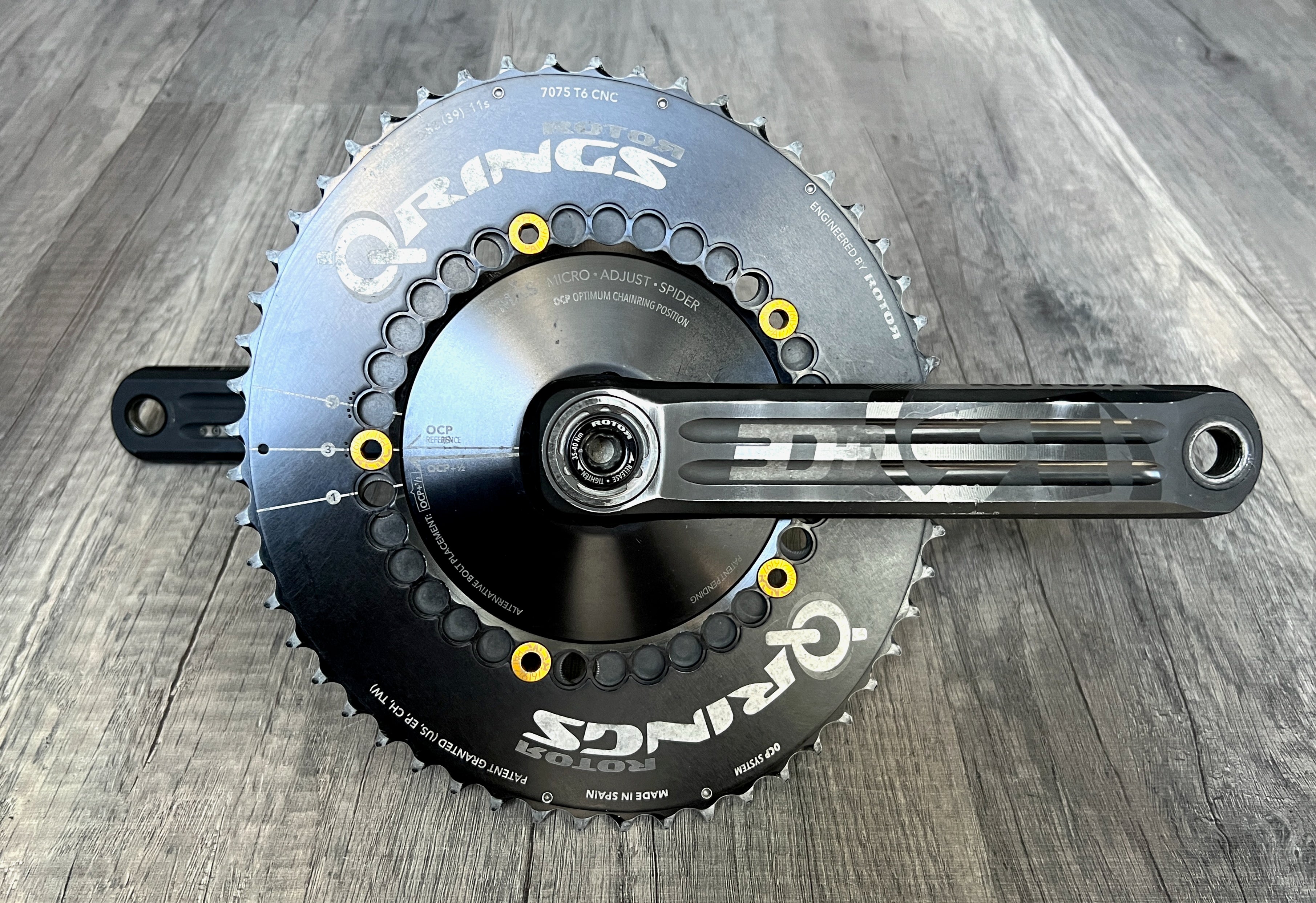 ROTOR Q RING OVAL SPIDERING