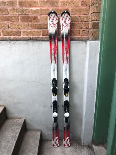 K2 AMP Strike 174cm with Adjustable Salomon L10 Bindings