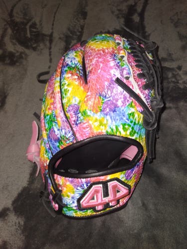 NEW TIE DYE 44 PRO RIGHT HAND THROW PITCHERS SIGNATURE SERIES BASEBALL GLOVE 11.5"