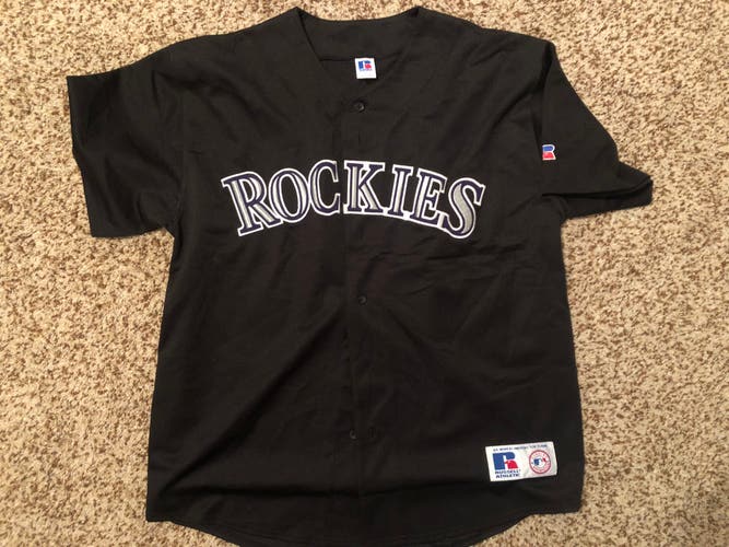 Colorado Rockies road jersey