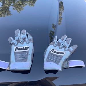 Used Small Franklin Batting Gloves