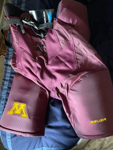 University Of Minnesota Senior Small Bauer Pro Stock Nexus Hockey Pants