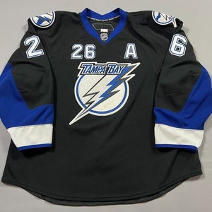 Tampa Bay Lightning Martin St. Louis Reebok Edge 2.0 TI 58 Authentic Jersey - 58