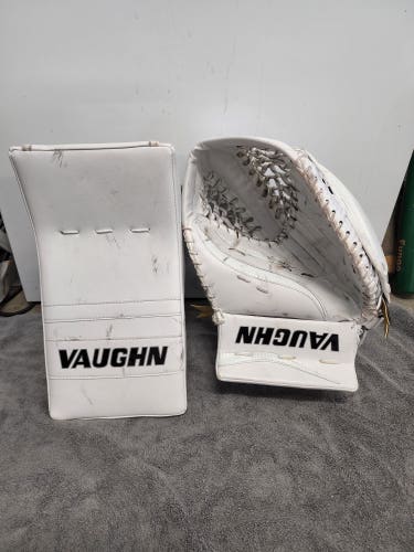 Used Regular Vaughn Glove and Blocker