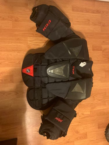 Used Medium CCM AB Pro Goalie Chest Protector