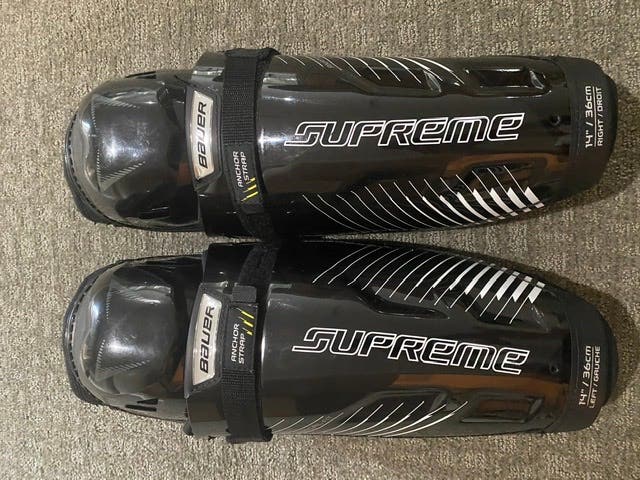 Used Bauer Supreme S190 Shin Pads