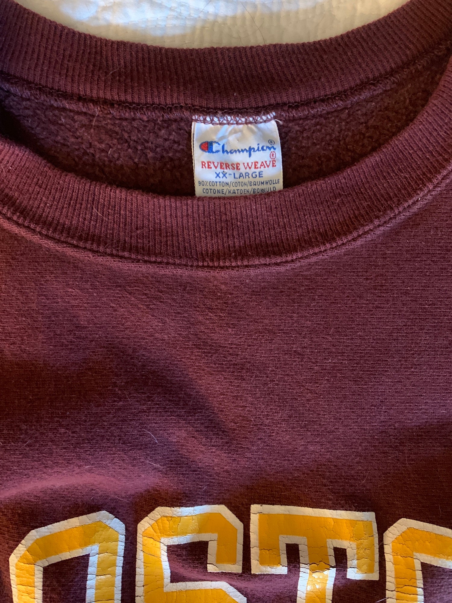 Vintage Champion Reverse Weave Boston College Sweatshirt