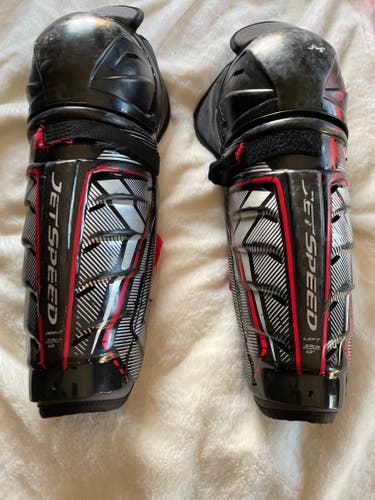 Used CCM Jetspeed  x-tra Shin Pads