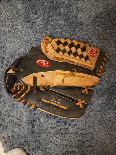 Used Right Hand Throw Rawlings Infield Players Series Softball Glove