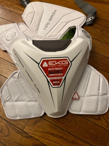 New Medium Maverik MAX EKG Shoulder Pads