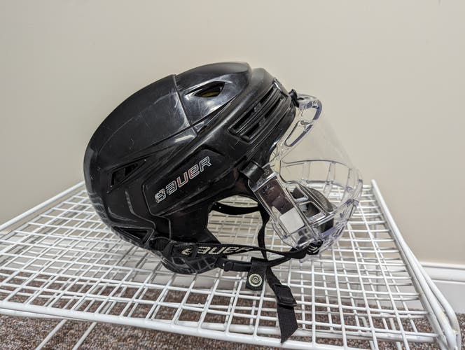 Bauer Re-Akt 200 Helmet SR - M, Bauer Pro Concept shield