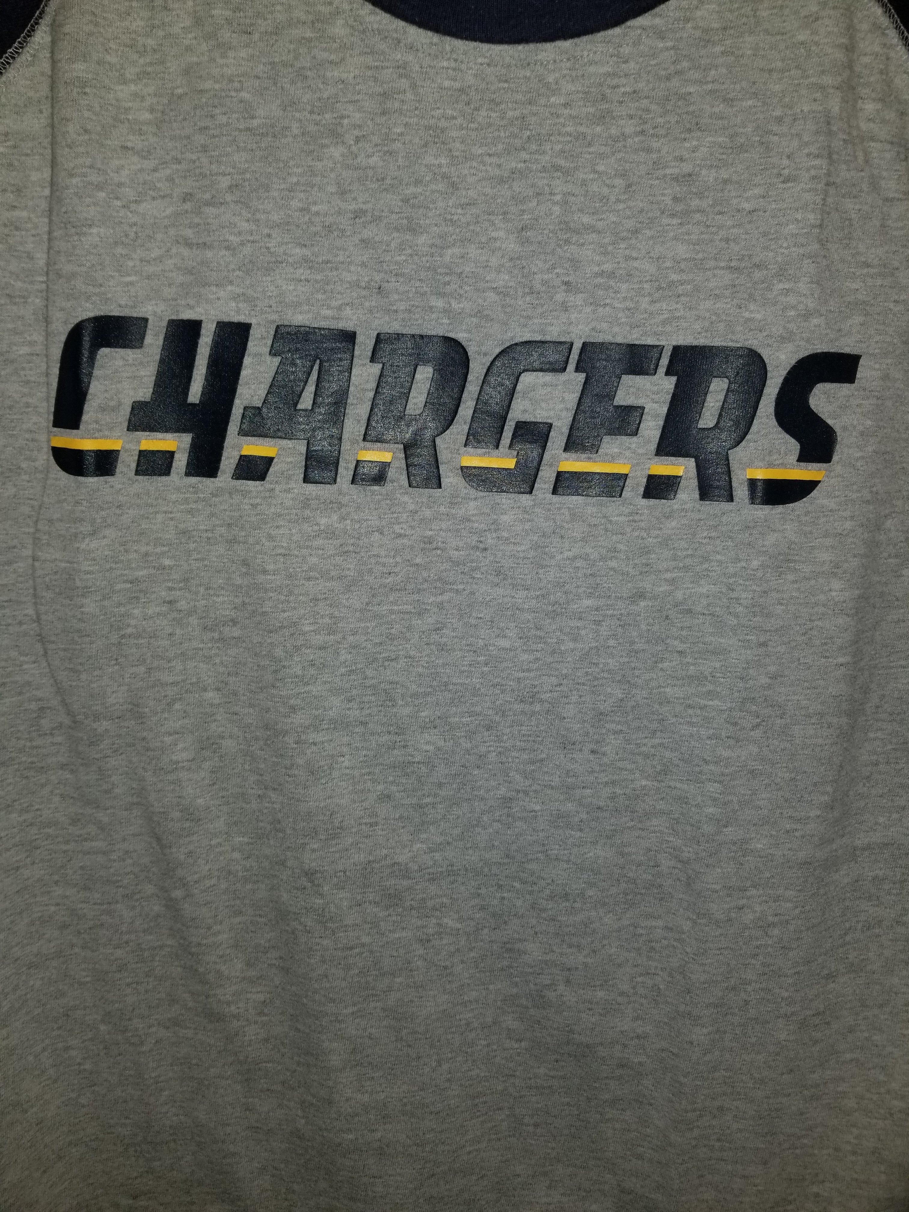 Vintage San Diego Chargers Champion 70s NFL Single Stitch T-Shirt. Medium