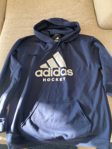 Blue Used Large Adidas Sweatshirt