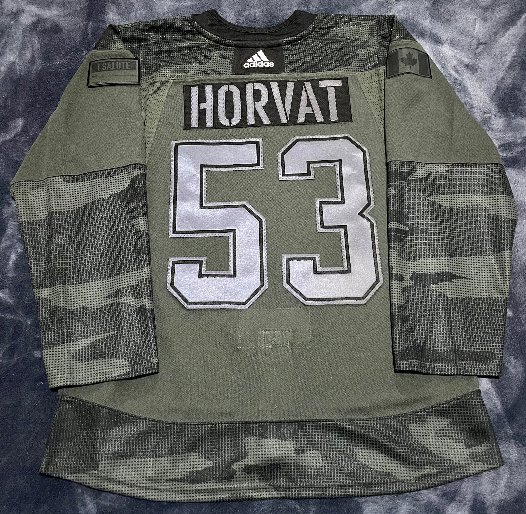 Bo Horvat Vancouver Canucks adidas Alternate Authentic Pro Player