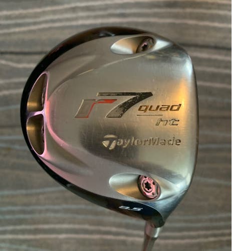 TaylorMade R7 Quad HT Driver 8.5* Stiff Flex Graphite Shaft