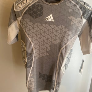 Adidas Ironskin padded football shirt mens medium