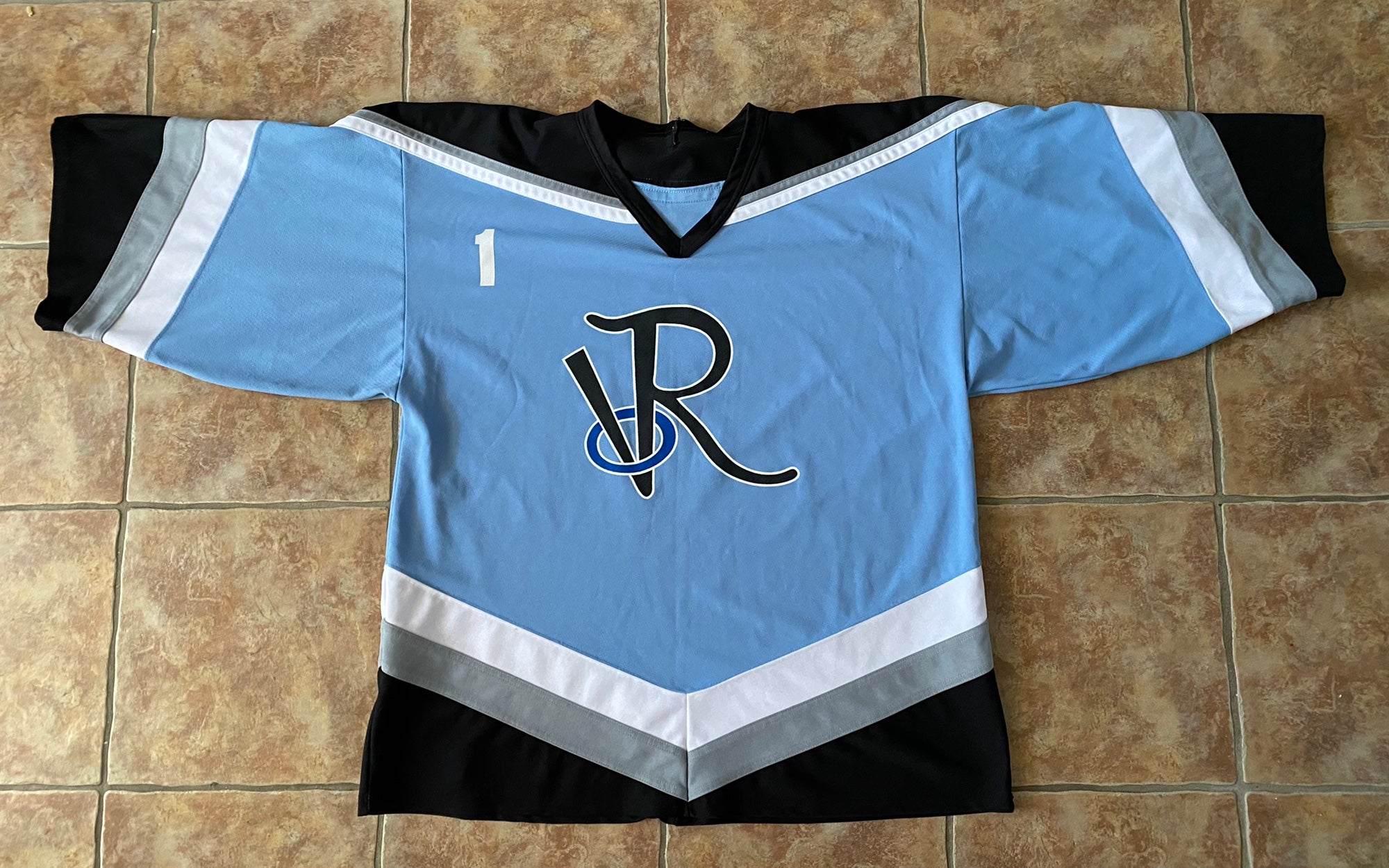 Black Squadron Goal Cut Jersey