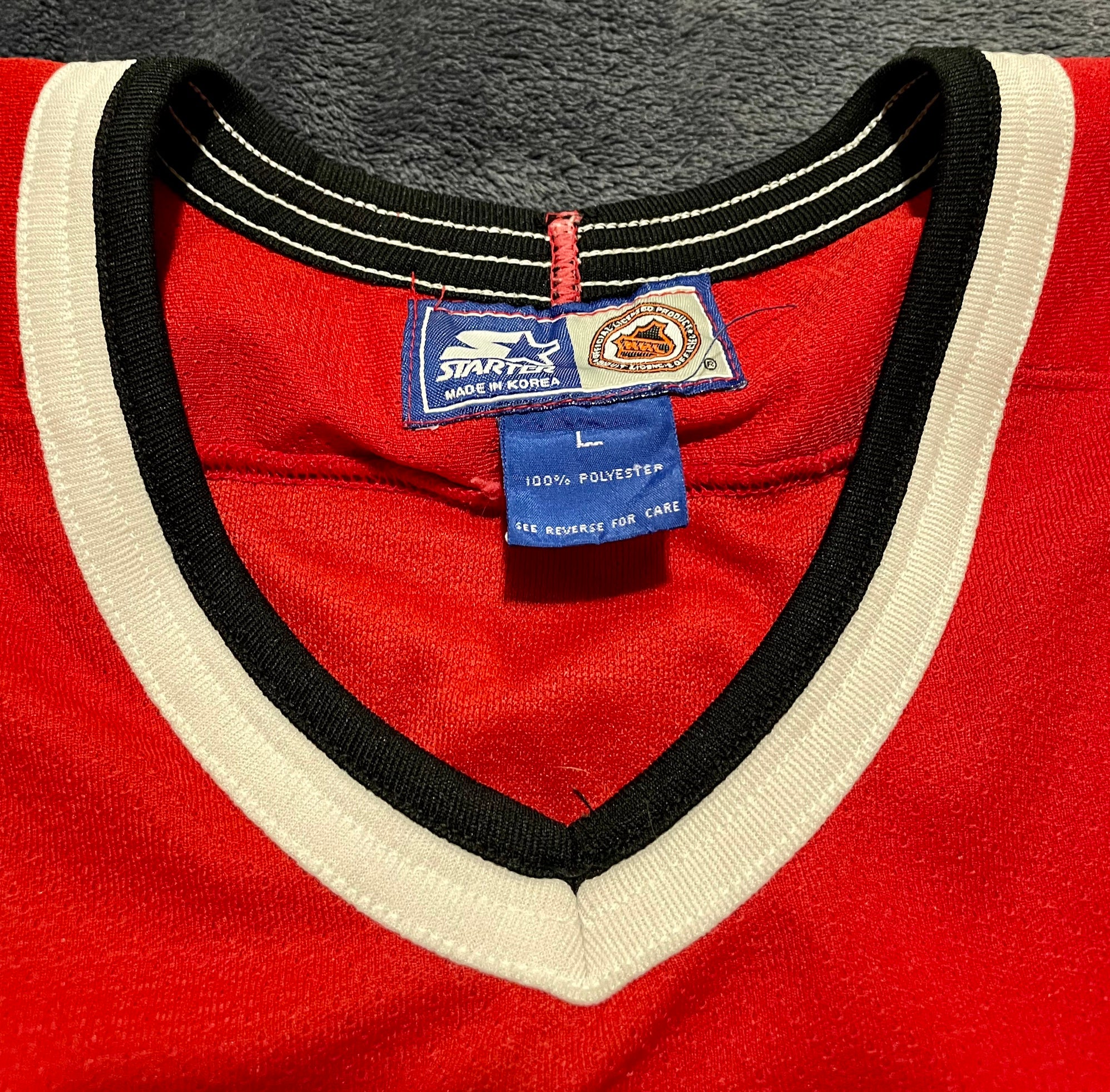 Chicago Blackhawks Red Starter Jersey Size Large