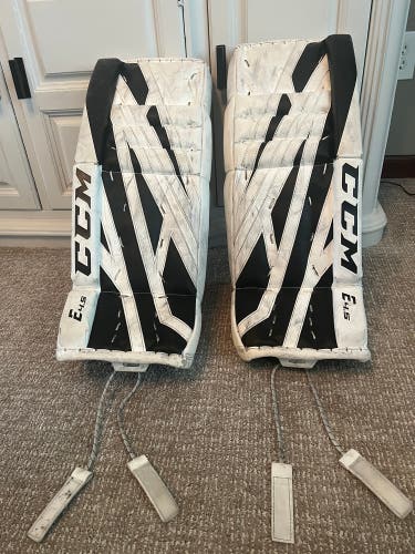 Used 24" CCM E4.5 Goalie Leg Pads