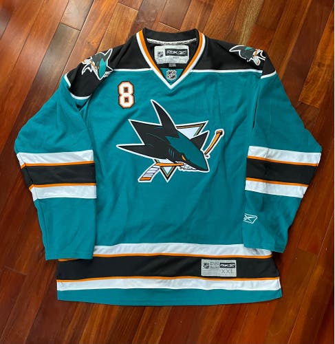 San Jose Sharks XXL Pavelski Reebok Jersey